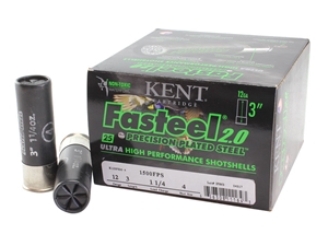Kent Cartridge Fasteel 2.0 12GA 3" 1 1/4oz #4 Shot 25rd