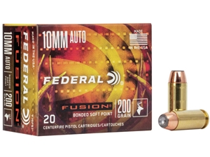 Federal Fusion 10mm 200gr SP 20rd