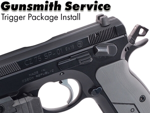 Gunsmith Pistol Trigger Package Install