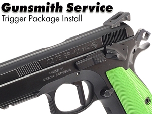 Gunsmith Pistol Trigger Package Install