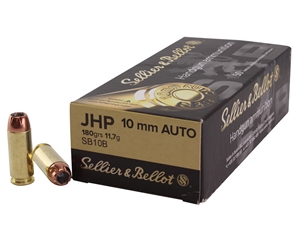 S&B 10mm 180gr JHP 50rd