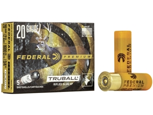 Federal TruBall Rifled Slug 20GA 2 3/4" 3/4oz Slug 5rd