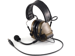 Peltor ComTac V Headset, Coyote Brown