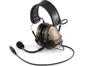 Peltor ComTac V Headset, Coyote Brown