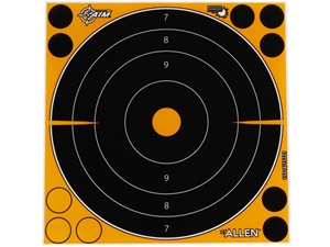 Allen EZ-Aim Adhesive Splash Bullseye Target 8x8