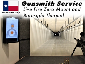 Gunsmith Service: Live Fire Zero Mount and Boresight Thermal