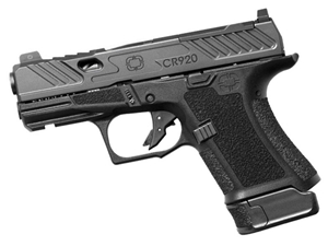 Shadow Systems CR920 Elite 9mm Pistol Black, Black Barrel