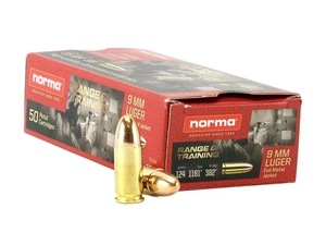 Norma Range & Training 9mm 124gr 50rd