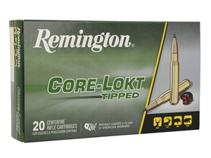 Remington Core-Lokt Tipped 30-06 Springfield 165gr 20rd
