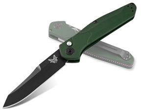 Benchmade Knives 9400BK Osborne Auto, Green/Black