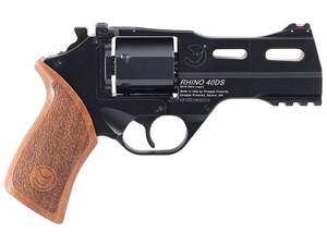 Chiappa Rhino 40DS 9mm 4" 6rd Revolver, Black