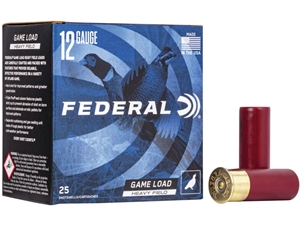 Federal Game-Shok Upland Heavy Field 12GA 2.75" 1.25oz #6 Shot 25rd