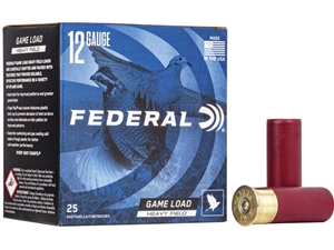 Federal Game-Shok Upland Heavy Field 12GA 2.75" 1 1/8 oz #4 Shot 25rd