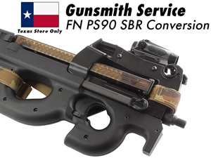 Gunsmith PS90 SBR Conversion Service Only