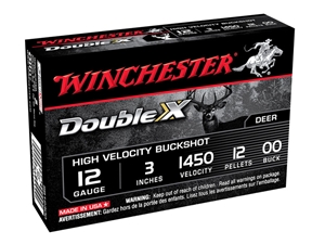 Winchester Double X 12GA 3" 00 Buck 5rd