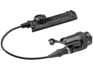 SureFire Scout Light Dual Switch Tail Cap Assembly w/ SR07 Switch, Black