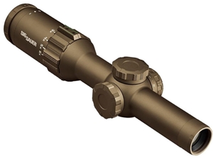 Sig Sauer Tango 6T 1-6x24 30mm 7.62 FDE SDMR DWLR6 FFP Reticle