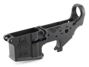 Spikes Tactical ST-15 Spider Stripped Lower Fire/Safe No Colorfill