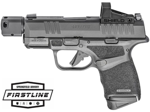Springfield Hellcat RDP 9mm Pistol 3" Black w/ Shield SMSc TB - Firstline Program