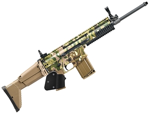 FN SCAR 17S NRCH .308Win 16" 10/20rd Rifle, MultiCam - CA