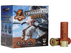 HEVI-Shot Hevi-Hammer Dove 12GA 3" 1 oz 7 Shot 25rd