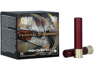 Federal High Overall .410 2.5" 1/2oz #9 Shot 25rd