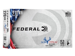 Federal Non Typical 270 Win 150gr SP 20rd