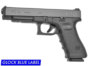 Glock 34 Gen3 9mm 5.31" 10rd Pistol - Blue Label