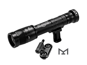 SureFire M640V Scout Pro Vampire IR/White MLok Weaponlight, Black