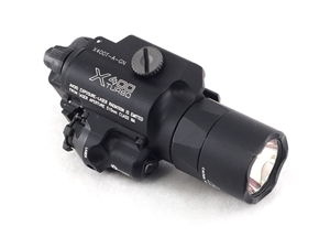 SureFire X400T-A Turbo Thumbscrew Weaponlight/Green Laser, Black