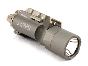 SureFire X300T-A Turbo RailLock Weaponlight, Tan