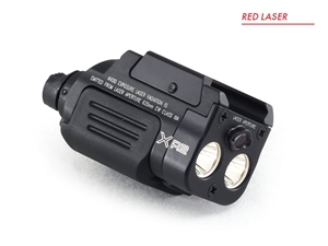 Surefire XR2 Compact Pistol Light/Red Laser - Black