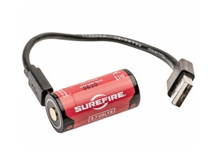 SureFire SF18350 Lithium Ion Rechargeable 18350 Battery