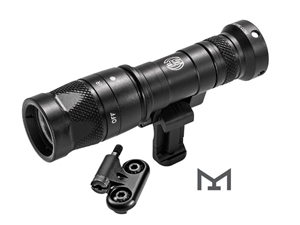 SureFire M340V Mini Scout Pro Vampire IR/White MLok Weaponlight, Black