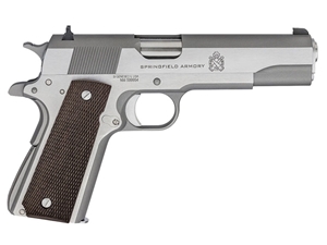 Springfield Defender Mil-Spec 1911 5" .45ACP Pistol Stainless