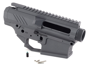 Grey Ghost Precision MKII AR10 Receiver Set, Sniper Grey