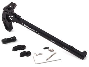 Radian Raptor Charging Handle & Talon 45/90 Ambi Safety Selector, AR15 - Black