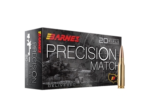 Barnes Precision Match 5.56mm NATO 85gr OTM 20rd