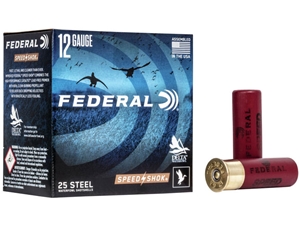 Federal Ammunition Speed-Shok 12ga 3" 1.25oz BB Steel Shot 25rd