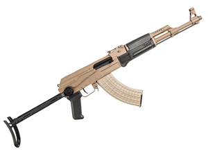 Arsenal SAS M-7 Classic Milled Under Folder 7.62x39 16" Rifle, Covert FDE Cerakote