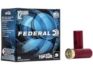 Federal Top Gun 12ga 2.75" 1 1/8 oz #8 25rd