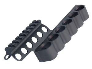 Mesa Tactical SureShell Carrier and Rail for Beretta 1301 Tactical (6-Shell, 12-GA)