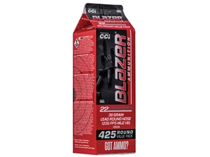 Blazer .22LR 38gr LRN 425rd Bulk Value Pack