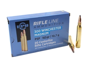 PPU 300 Win Mag 165gr Soft Point 20rd