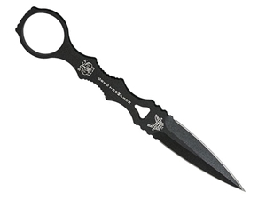 Benchmade SOCP Dagger 3.22" Fixed Knife, Black