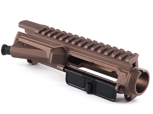 Aero Precision M4E1 Threaded Assembled Upper Receiver, Kodiak Brown Anodized