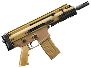 FN SCAR 15P 5.56mm 7.5" Pistol, FDE
