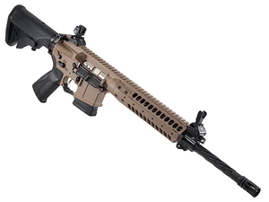 LWRC IC Enhanced 5.56 16" Rifle, FDE - Factory CA