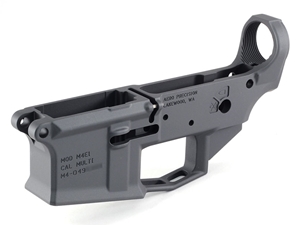 Aero Precision M4E1 Stripped Lower Receiver, Sniper Grey Cerakote