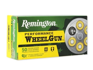 Remington Performance Wheel Gun .38Spl 158gr SWC 50rd